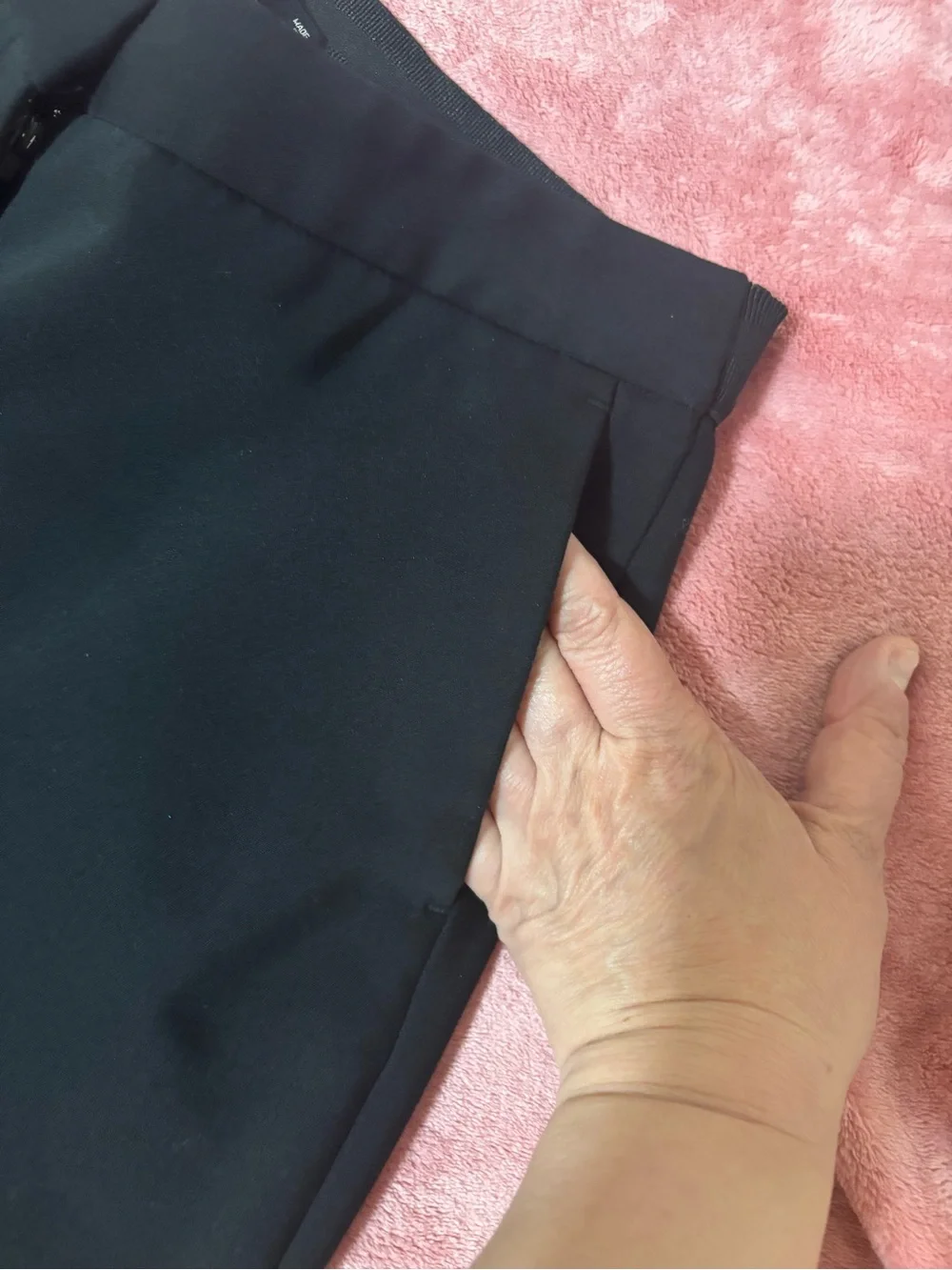 Zara Basic Classic Black Straight-Leg Women's Pants - Picture 4 of 11